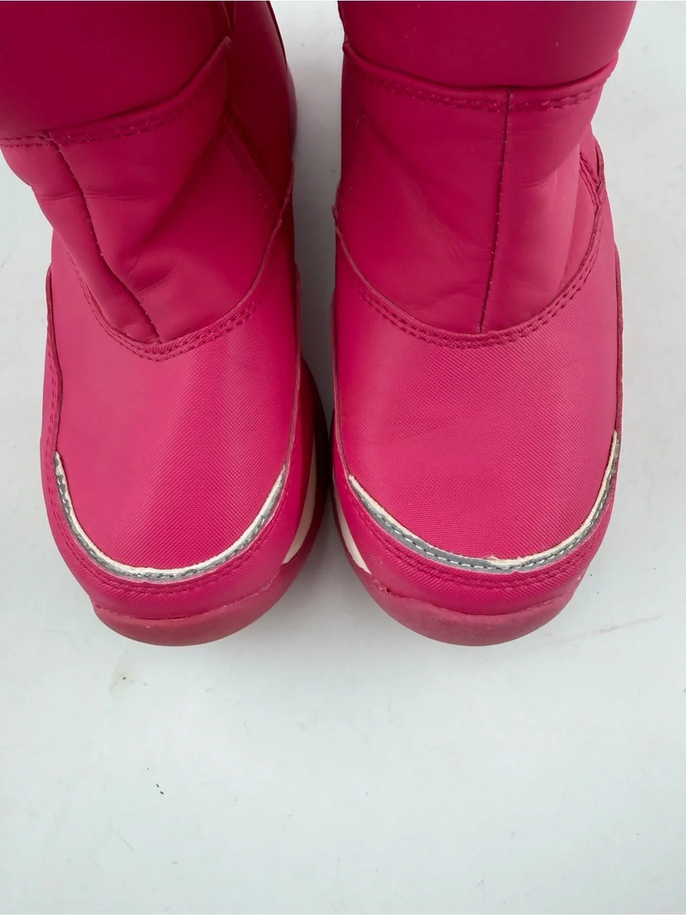 Lands End Girl’s Pink Insulated-SZ 13C M- Winter Snow Boots